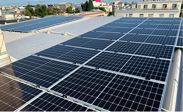 某商社様太陽光発電設備工事