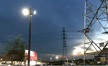 ホームセンター新築工事（幹線弱電外構工事）