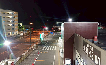 外灯照明更新工事