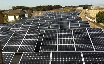 野立て太陽光発電設備工事